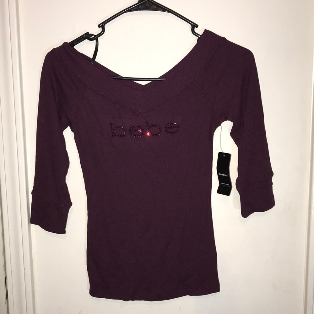 Bebe long sleeve shirt
